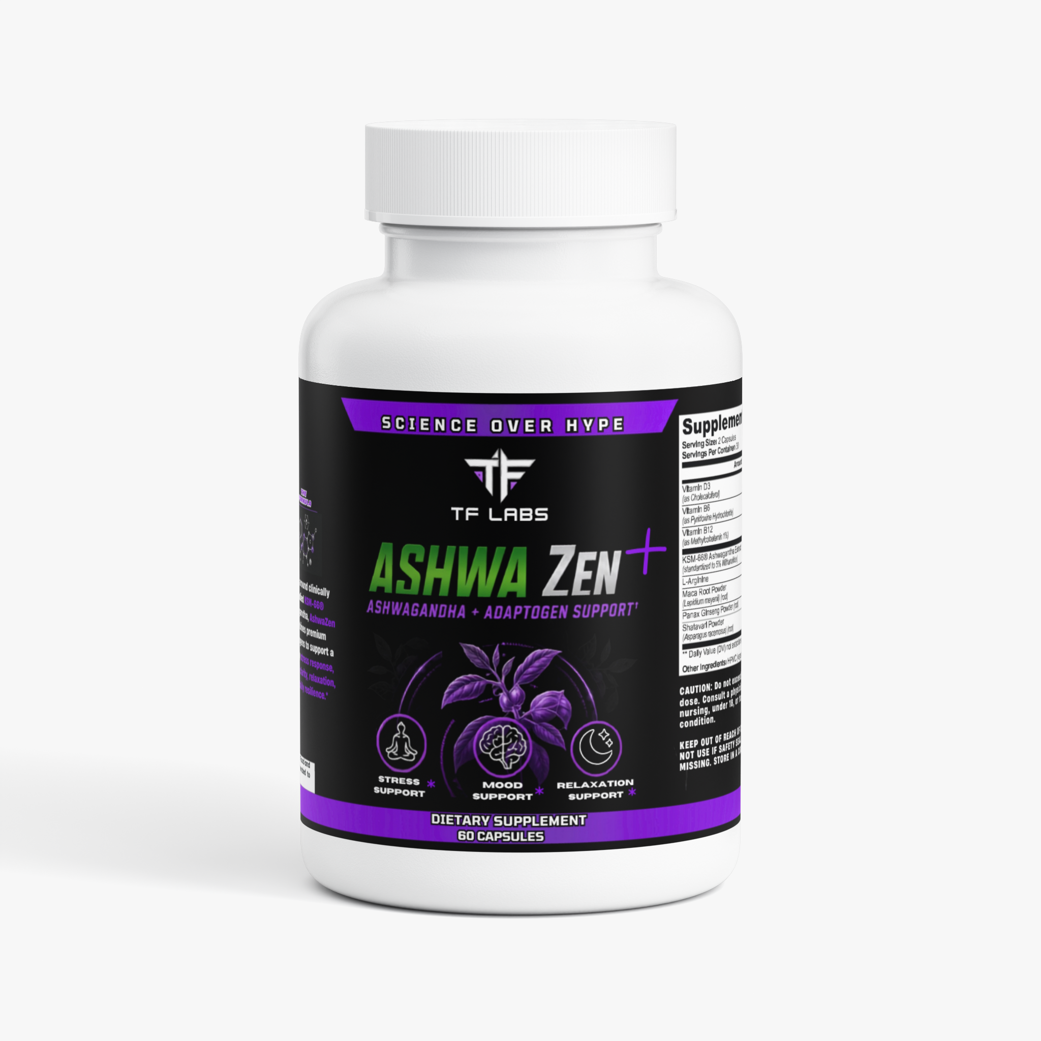 AshwaZen+ — Adaptogen Support
