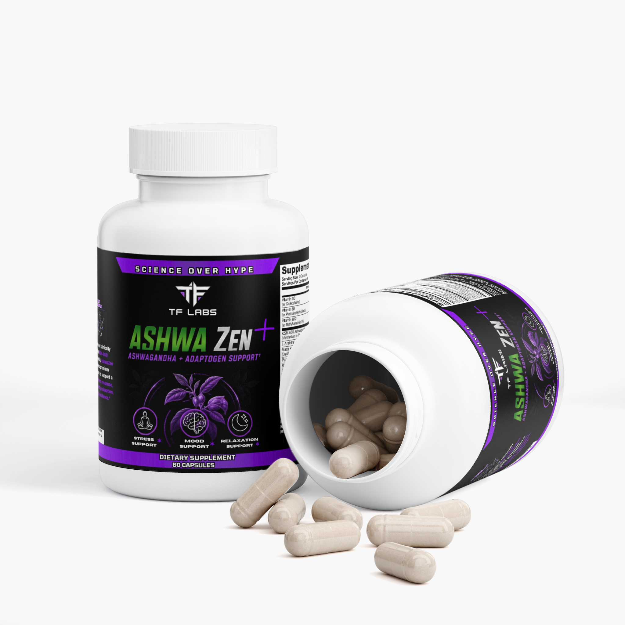 AshwaZen+ — Adaptogen Support