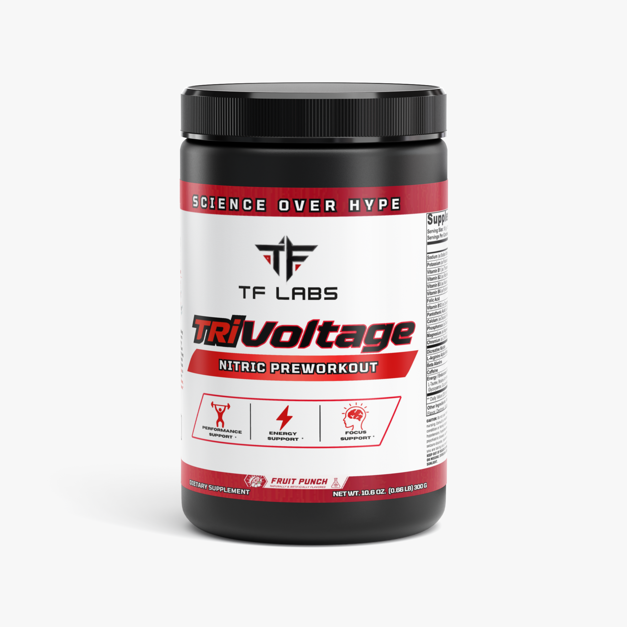 TRiVoltage — Nitric Pre-Workout | Fruit Punch