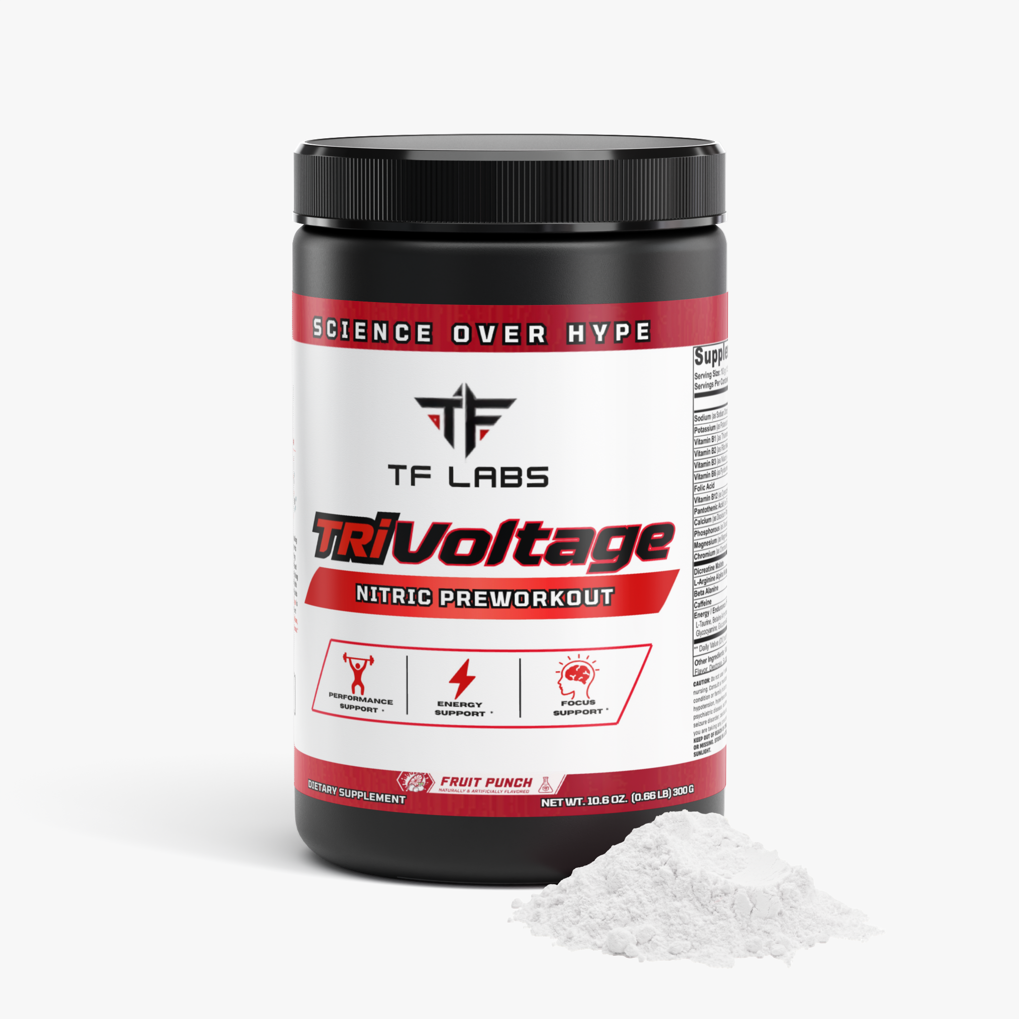 TRiVoltage — Nitric Pre-Workout | Fruit Punch
