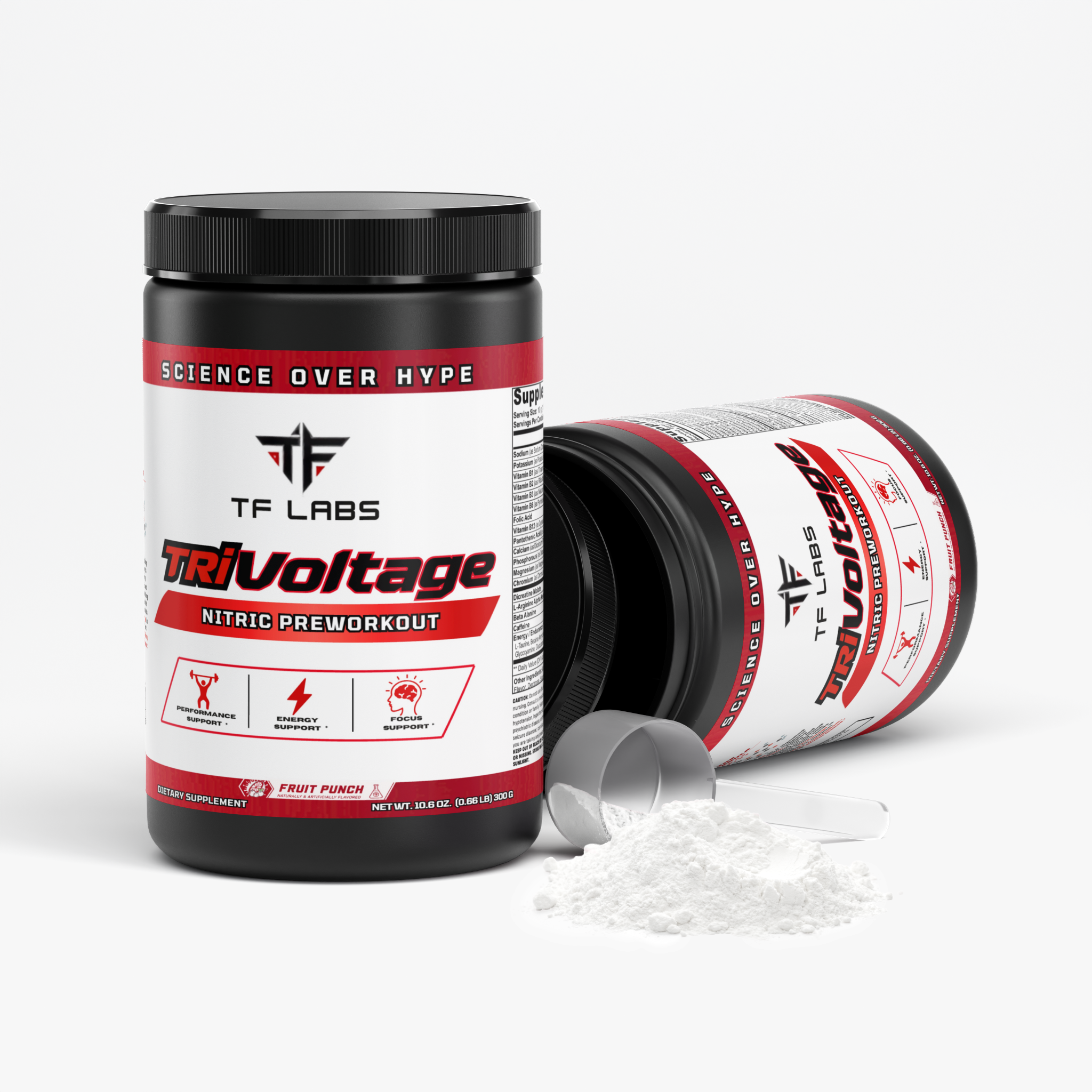 TRiVoltage — Nitric Pre-Workout | Fruit Punch