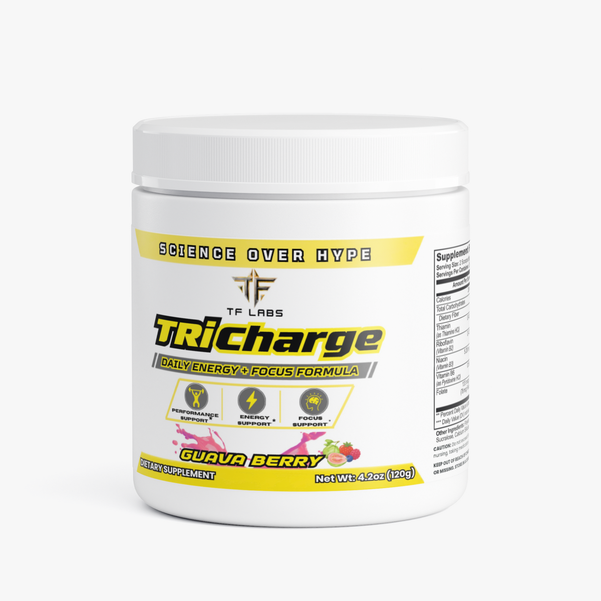 TRiCharge — Daily Energy + Focus | Guava Berry