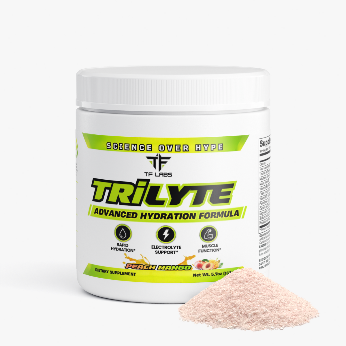 TRiLyte — Advanced Hydration Formula (Peach Mango)